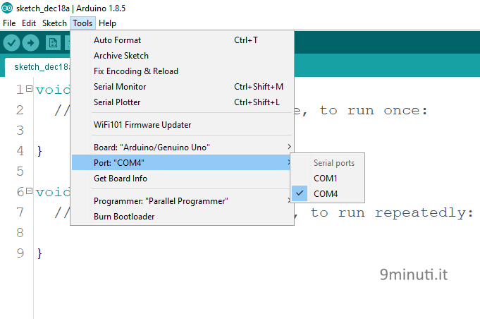 arduinoIDE9