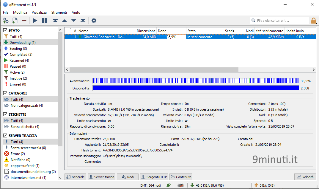 scaricare i libri da torrent