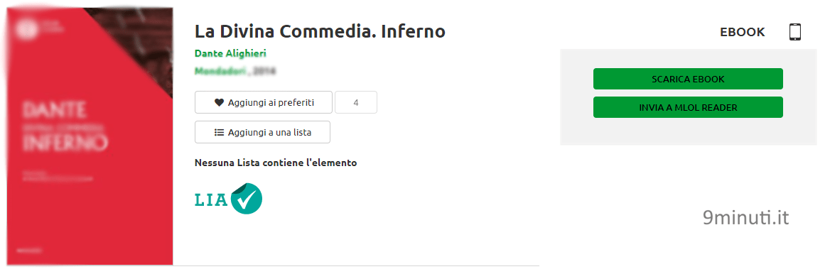 MLOL scaricare libri