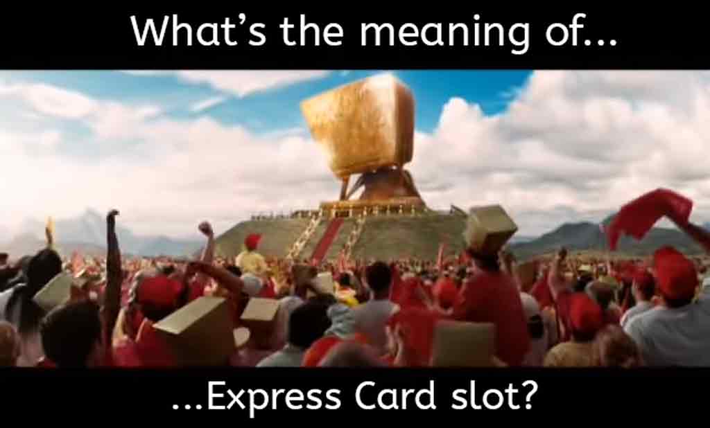 whats the meaning of express card 1024 whats the meaning of express card 1024