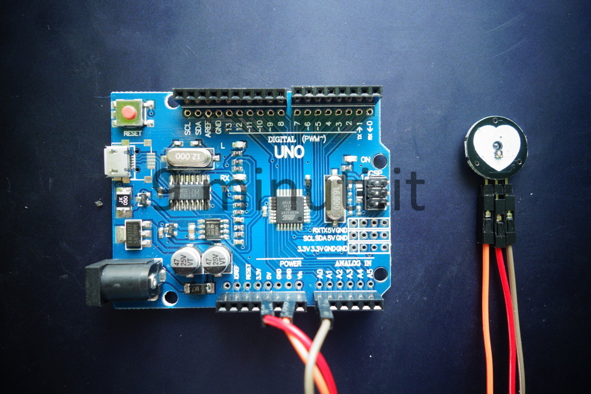 Arduino Uno r3 e il sensore di battito cardiaco (Misurare il battito cardiaco con Arduino)