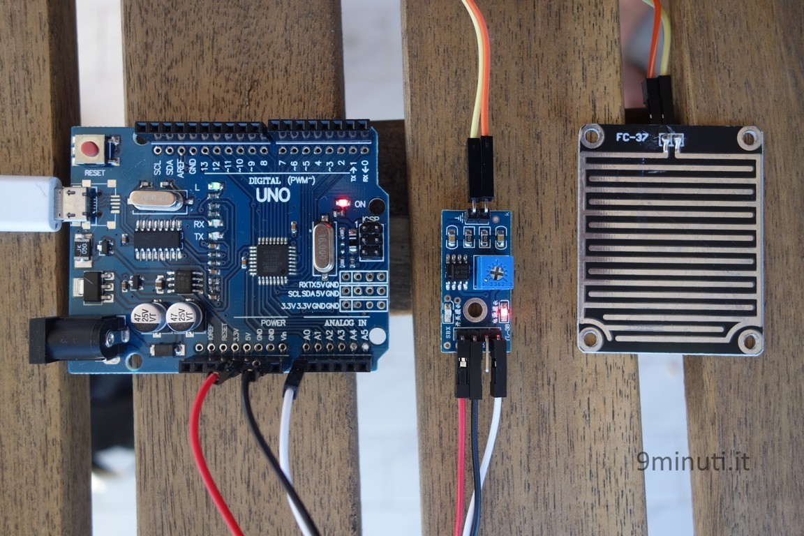Arduino e il sensore FC-37