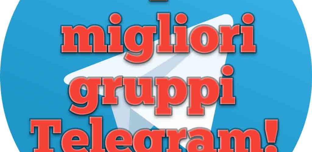 I migliori gruppi Telegram