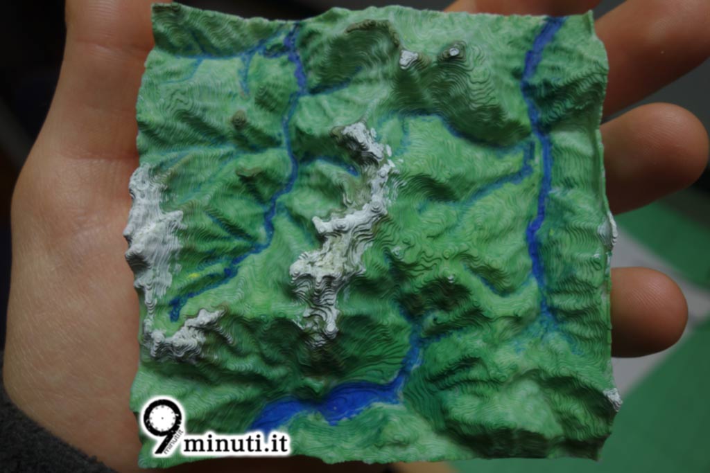 3d printed mountains 2