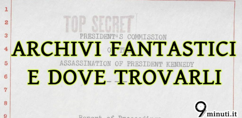 archivi fantastici e dove trovarli copertina 1024
