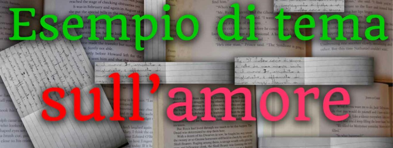Tema sull'amore